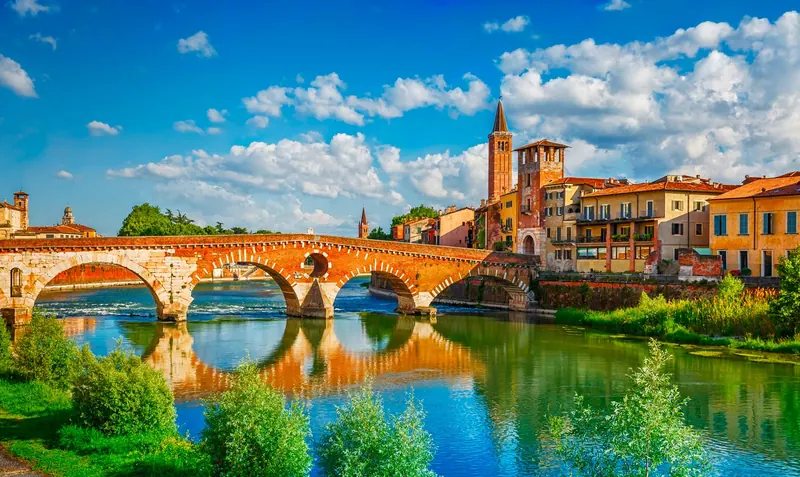 Ponte Pietra sull’Adige a Verona
